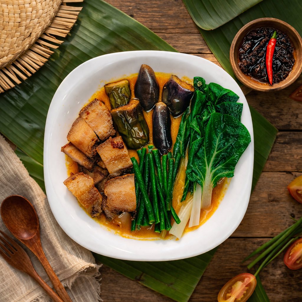 Crispy Pork Kare-Kare – Tita Yayoy's Filipino Restaurant Lucena City